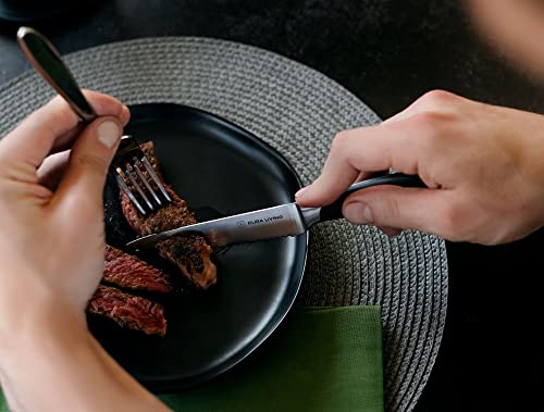 4 Piece Serrated Kitchen Steak Knife Set (4 Count)