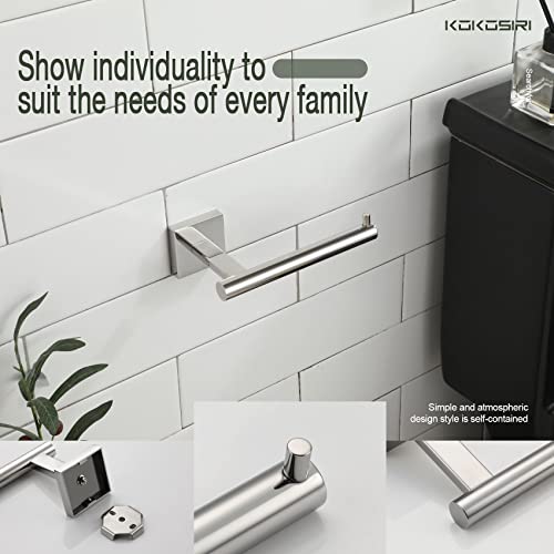 Toilet Paper Holder for Bathroom Toilet Roll Holder Hold Mega Rolls Polished Chrome Stainless Steel B2005CH