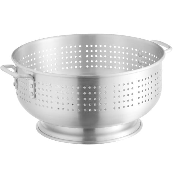 12 Qt. Aluminum Colander with Base and Handles