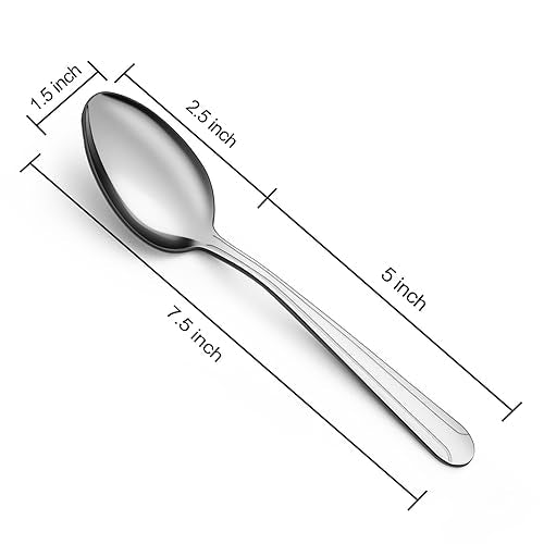 24 Pieces Spoons Set (24 Count)