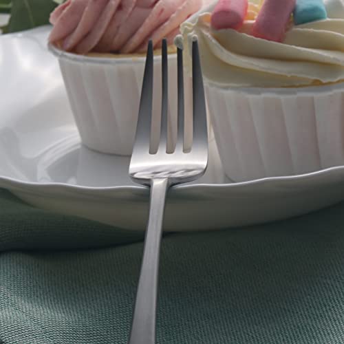 Bailey 20 Piece Forged Stainless Steel Flatware Set Cutlery Set (9.99 Count)