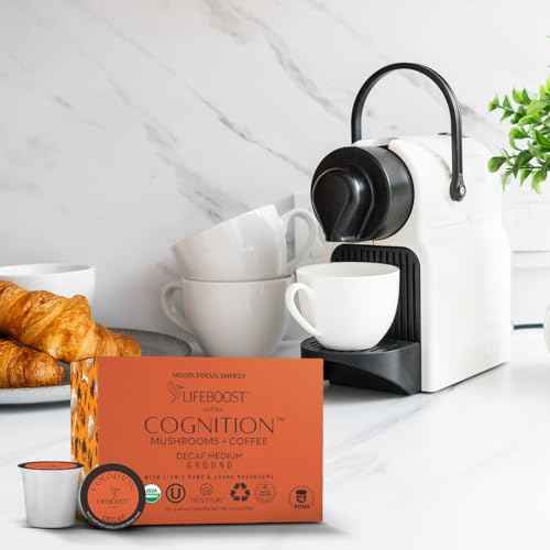 Cognition Decaf Mushroom Coffee K Cups (10 Count)