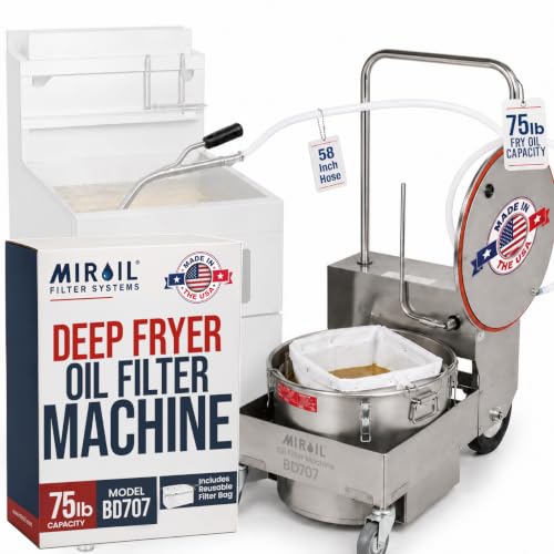 BD707 Fryer Oil Filter Machine with FryPowder