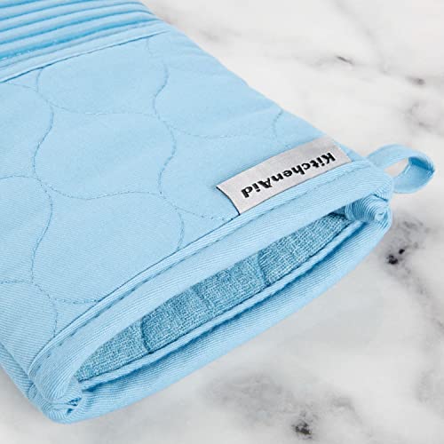 Quilted Cotton Terry Cloth Oven Mitt