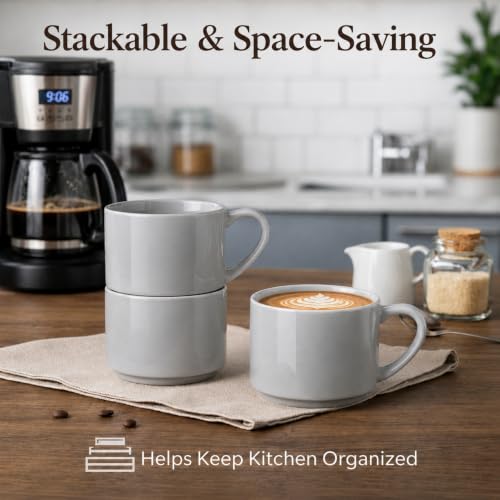 14 OZ Coffee Mugs Set of 6 (6 Count)