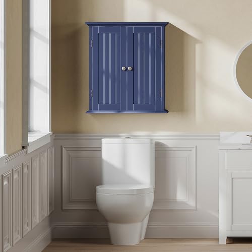 Bathroom Wall Cabinet with 2 Doors