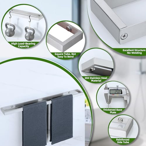 24 Inch Hand Towel Holder Towel Bar for Bathroom Wall Mounted