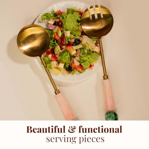 Resin Metal Salad Servers (2 Count)