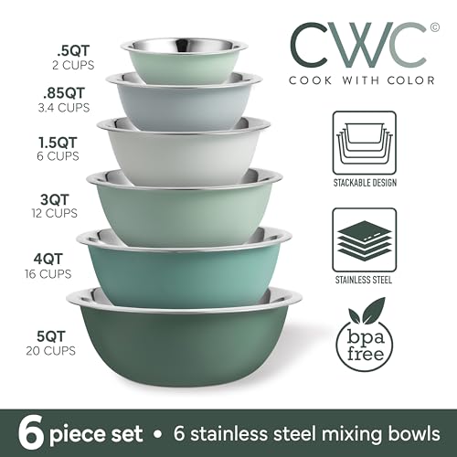 Stainless Steel Mixing Bowls Set