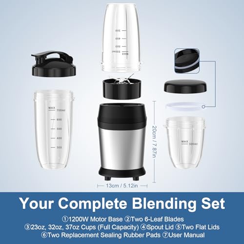 1200W Smoothie Blender