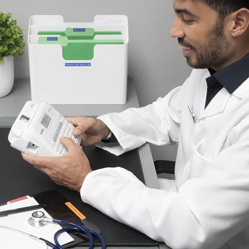 P-Touch PT-D410 Home / Office Advanced Label Maker | Connect via USB to Create and Print on TZe Label Tapes up to ~3/4 inch, White