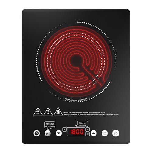Single Burner Electric Cooktop