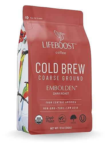 Dark Cold Brew Ground Coffee (12 Ounce)