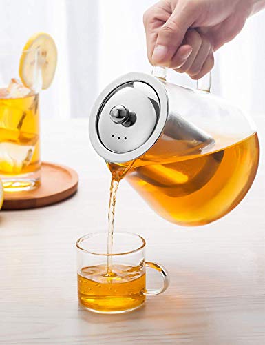 Glass Teapot with Infuser Tea Pot 950ml