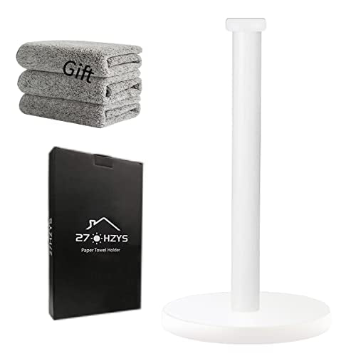 White Paper Towel Holder
