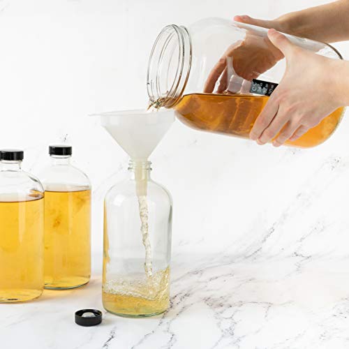 1 Gallon Glass Jar with Lid (2 Count)
