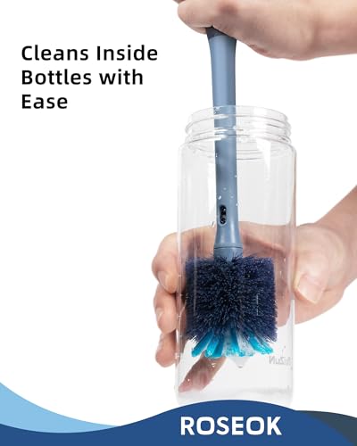 2 in 1 Bottle Brush with Straw Cleaner Brush