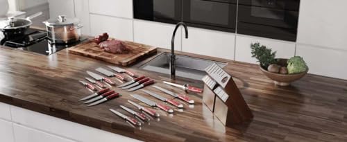 18 Pc Colossal Knife Block Set