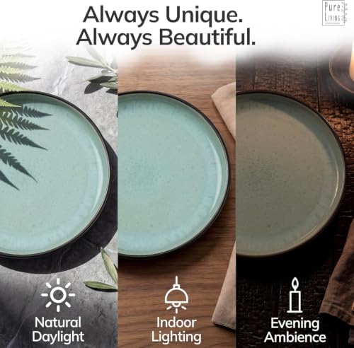 24 Piece Stoneware Dinnerware Set for 6 (24 Count)