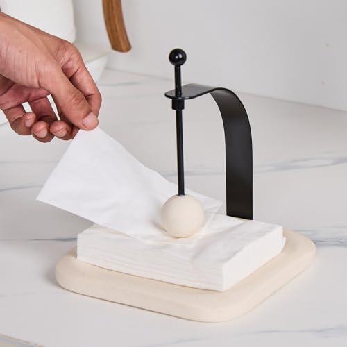 Beige Sand Stone Napkin Holder