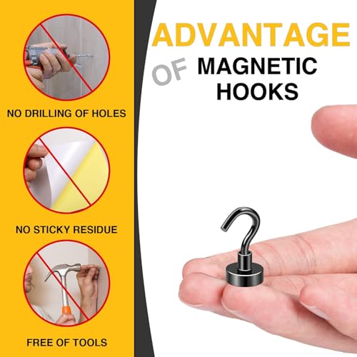 Magnetic Hooks (60 Count)