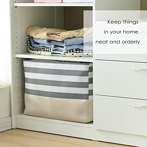 Jumbo Storage Bins Baskets (3 Count)
