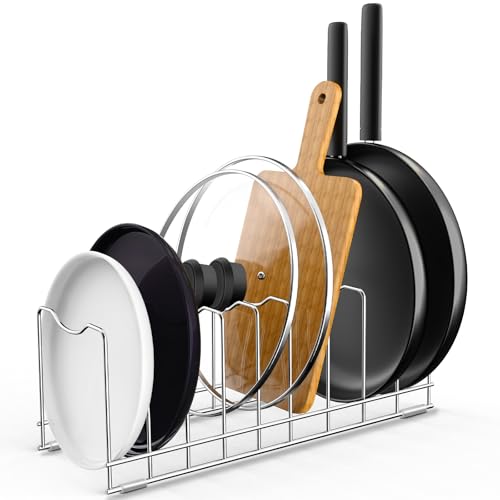 Lid Organizer Pot Lid Organizer 10