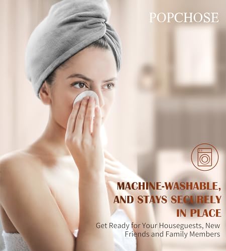 Microfiber Hair Towel Wrap (3 Count)