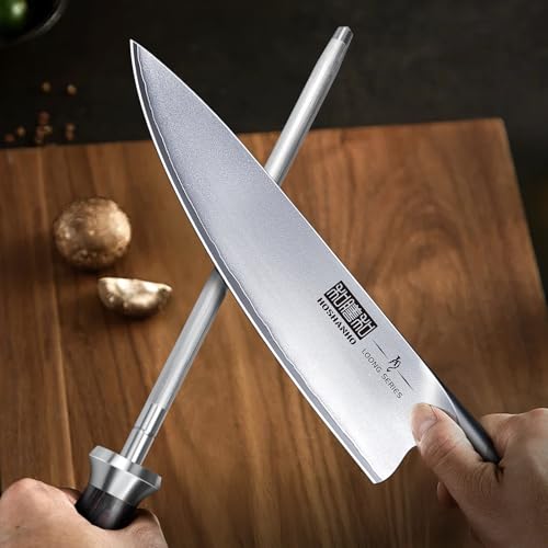 Honing Rod 10 Inch Professional Kitchen Knife Sharpener Rod