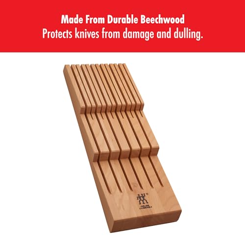 12 Slot In Drawer Knife Block