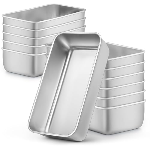 Bread Loaf Pans Set of 12 (6.67 Count)