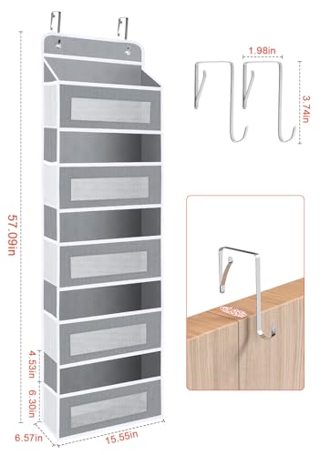Over The Door Organizer Storage (5 Count)