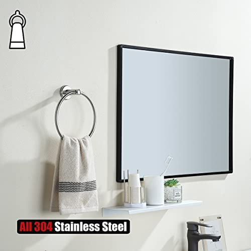 Towel Ring 304 Stainless Steel Hand Towel Holder for Bathroom