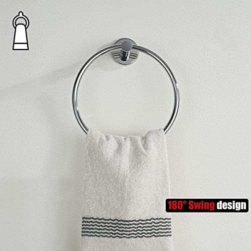 Chrome Towel Ring