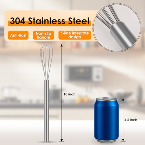 10 Inch Mini Whisk Anti