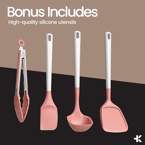 Bakken 12 Piece Ceramic Cookware Set (8 Count)