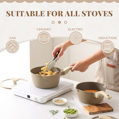 Nonstick Saucepan with Lid