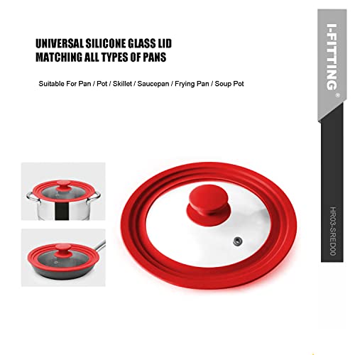 Universal Tempered Glass Lid for Pots