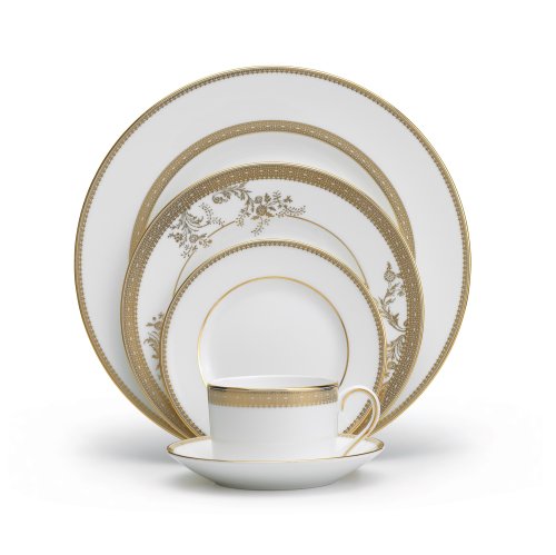 Vera Wang Wedgwood Vera Lace Gold 5 (5 Count)
