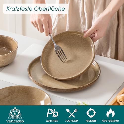 ANYA 24 Pieces Plates and Bowls Set
