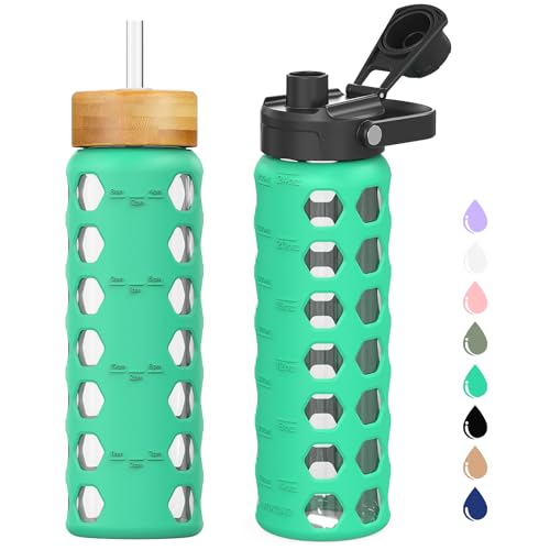Glass Water Bottle