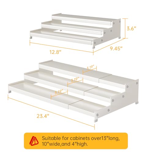 Expandable Carbon Steel Spice Rack Organizer for Pantry