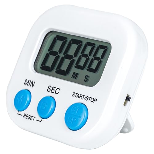 Kitchen Timers for Cooking and Baking with Big Digital Numbers and Loud Alarm Used in Cooking