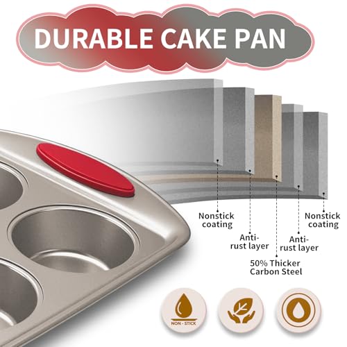 Muffin Pan 6 Cup (2 Count)