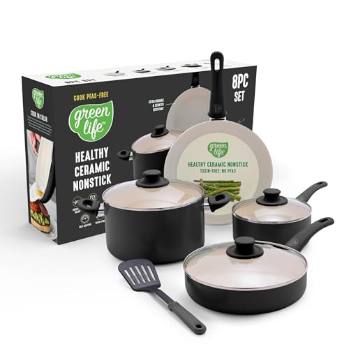 8 Piece Nonstick Cookware Set