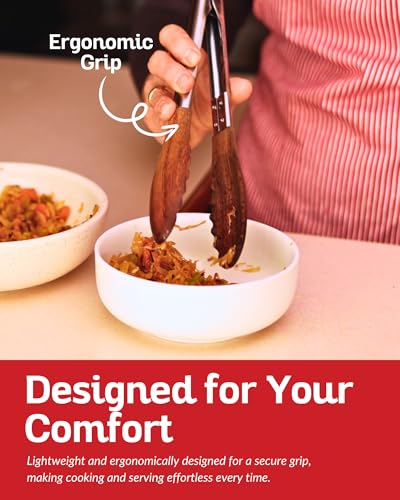 Wooden Tongs for Cooking