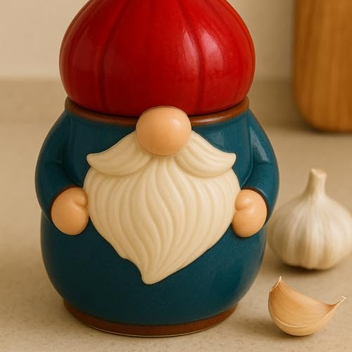 Gnome Garlic Keeper