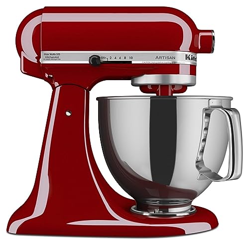 Artisan, 5-Qt Tilt Head Stand Mixer, KSM150PS, Empire Red