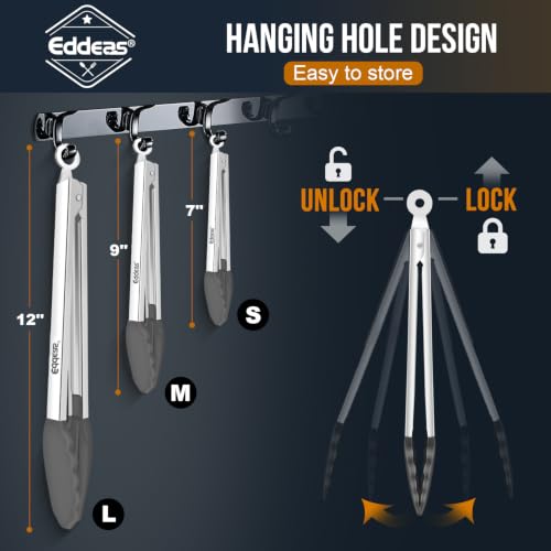 Tongs For Cooking (3 Count)