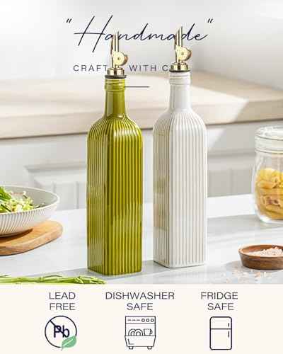 18 oz Olive Oil Dispenser Bottle for Kitchen